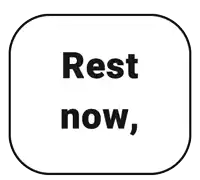a black button that says build later in white letters