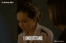 I Understand Understand GIF - I Understand Understand Mary Mouser GIFs