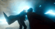 The Flash Supergirl GIF - The Flash Supergirl Punch GIFs