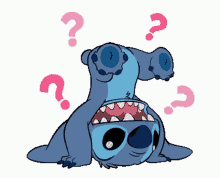 So Many Questions Stitch GIF - So Many Questions Stitch Question Marks GIFs