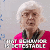 That Behavior Is Detestable Gill GIF - That Behavior Is Detestable Gill Engvid GIFs