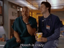 Hooch Crazy GIF - Hooch Crazy Scrubs GIFs