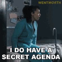 I Do Have A Secret Agenda Judy Bryant GIF - I Do Have A Secret Agenda Judy Bryant Wentworth GIFs