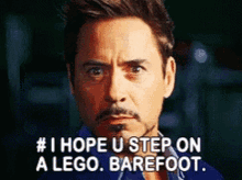 Lego Tony Stark GIF