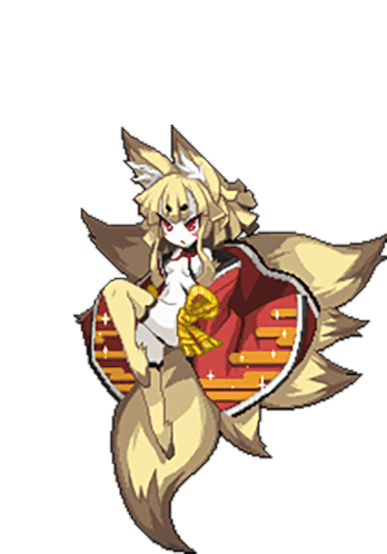 Kitsune Disgaea Sticker – Kitsune Disgaea Disgaea5 – discover and share ...