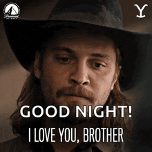 I Love You Brother Kayce Dutton GIF - I Love You Brother Kayce Dutton Luke Grimes GIFs
