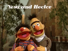 Bff Yesu And Hector GIF - Bff Yesu And Hector Sesame Street GIFs