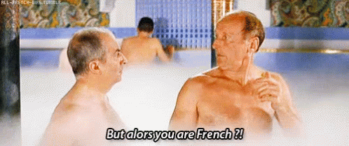 “But alors you are French” est donc à peu de chose près notre première interaction en français ????