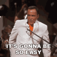 Its Gonna Be So Easy Frank Sinatra GIF - Its Gonna Be So Easy Frank Sinatra Nice N Easy Song GIFs