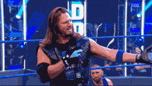 Aj Styles Give Me My Title GIF - Aj Styles Give Me My Title Put It Around My Waist GIFs