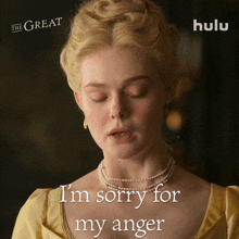 i%27m sorry for my anger catherine elle fanning the great i apologize for my rage
