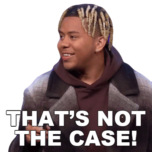 Thats Not The Case Cordae Amari Dunston Sticker - Thats Not The Case Cordae Amari Dunston Ybn Cordae Stickers