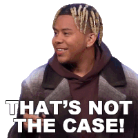 Thats Not The Case Cordae Amari Dunston Sticker - Thats Not The Case Cordae Amari Dunston Ybn Cordae Stickers