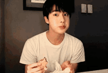 Jin Eating GIF - Jin Eating Bts GIFs