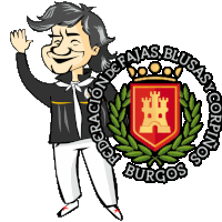 Federacion Peñas Burgos Blusas Burfos Sticker - Federacion Peñas Burgos Burgos Blusas Burfos Stickers