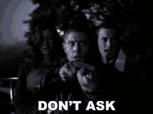 Dont Ask Jensen Ackles GIF - Dont Ask Jensen Ackles Dean Winchester GIFs