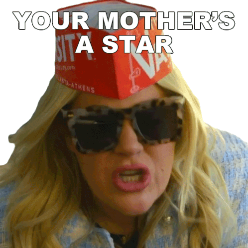 Your Mothers A Star Heather Mcmahan Sticker