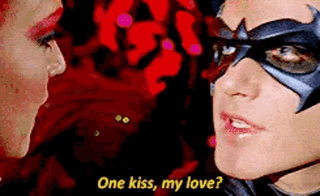 Poison Ivy Batman And Robin GIF - Poison Ivy Batman And Robin One Kiss -  Discover & Share GIFs
