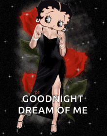 Good Night Sparkles GIF - Good Night Sparkles Betty Boop GIFs