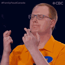 Crossed Fingers Family Feud Canada GIF - Crossed Fingers Family Feud Canada Hopeful GIFs