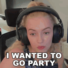 I Wanted To Go Party Mimi GIF