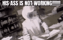 His Ass Is Not Working The Residents GIF - His Ass Is Not Working The Residents Eyeball GIFs