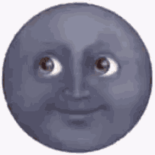 Luna Moon Face GIF