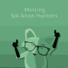 Minting Sol Anon Hunters GIF - Minting Sol Anon Hunters GIFs