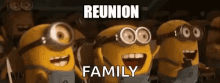 Reunion Minion GIF - Reunion Minion Despicable Me GIFs