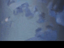 a blurred image of a blue background with a few lines