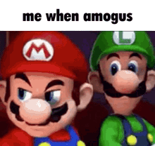 Mario Amogus GIF - Mario Amogus GIFs