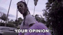 Your Opinion You Can Keep It Rico Nasty GIF - Your Opinion You Can Keep It Rico Nasty Hit That Song GIFs