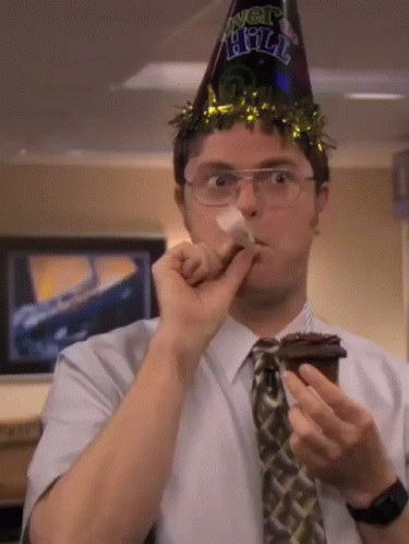 Happy Birthday The Office GIF - Happy Birthday The Office Dwight - Discover  & Share GIFs