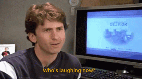 Todd Howard yucks it up when talking about how many poor souls bought the first truly useless microtransaction in gaming history.

I wonder how much money they made off of selling a glorified skin for a part of the game nobody ever uses.