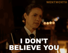 I Dont Believe You Vera Bennett GIF - I Dont Believe You Vera Bennett Wentworth GIFs