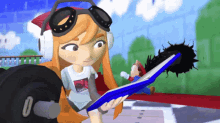 Smg4 Meggy GIF - Smg4 Meggy Studying GIFs