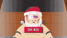 Oh No Not Santas Balls GIF - Oh No Not Santas Balls Santa Claus GIFs
