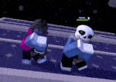 a screenshot of a video game shows a character named bones