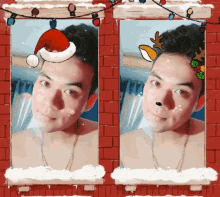 Mario Hoang Snapchat GIF - Mario Hoang Snapchat Giáng Sinh GIFs