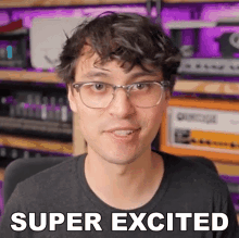 Super Excited Hunter Engel GIF - Super Excited Hunter Engel Agufish GIFs