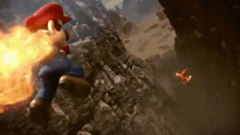 Super Smash Bros For Wii U Mario GIF - Super Smash Bros For Wii U Mario Charizard GIFs