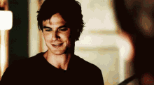 Damon Salvatore Vampire Diaries GIF - Damon Salvatore Vampire Diaries Smile GIFs