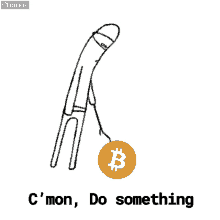 Come On Do Something Bitcoin GIF