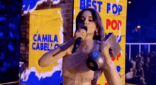 Camila Cabello Kisses GIF - Camila Cabello Kisses Muah GIFs