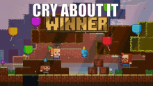 Minecraft Cry About It GIF - Minecraft Cry About It Minecraft Live GIFs