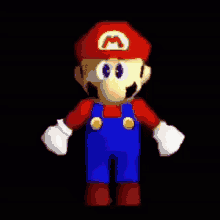 Mario Mario64 GIF - Mario Mario64 Nintendo64 GIFs