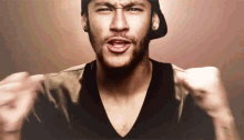Neymar Comemorando GIF - Neymar Fist Pump Yes GIFs