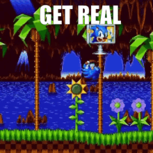 Sonic Getreal GIF - Sonic Getreal Bounce GIFs