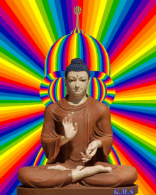 Buddha Art GIF