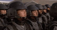 starship troopers doing my part stoked team teamwork